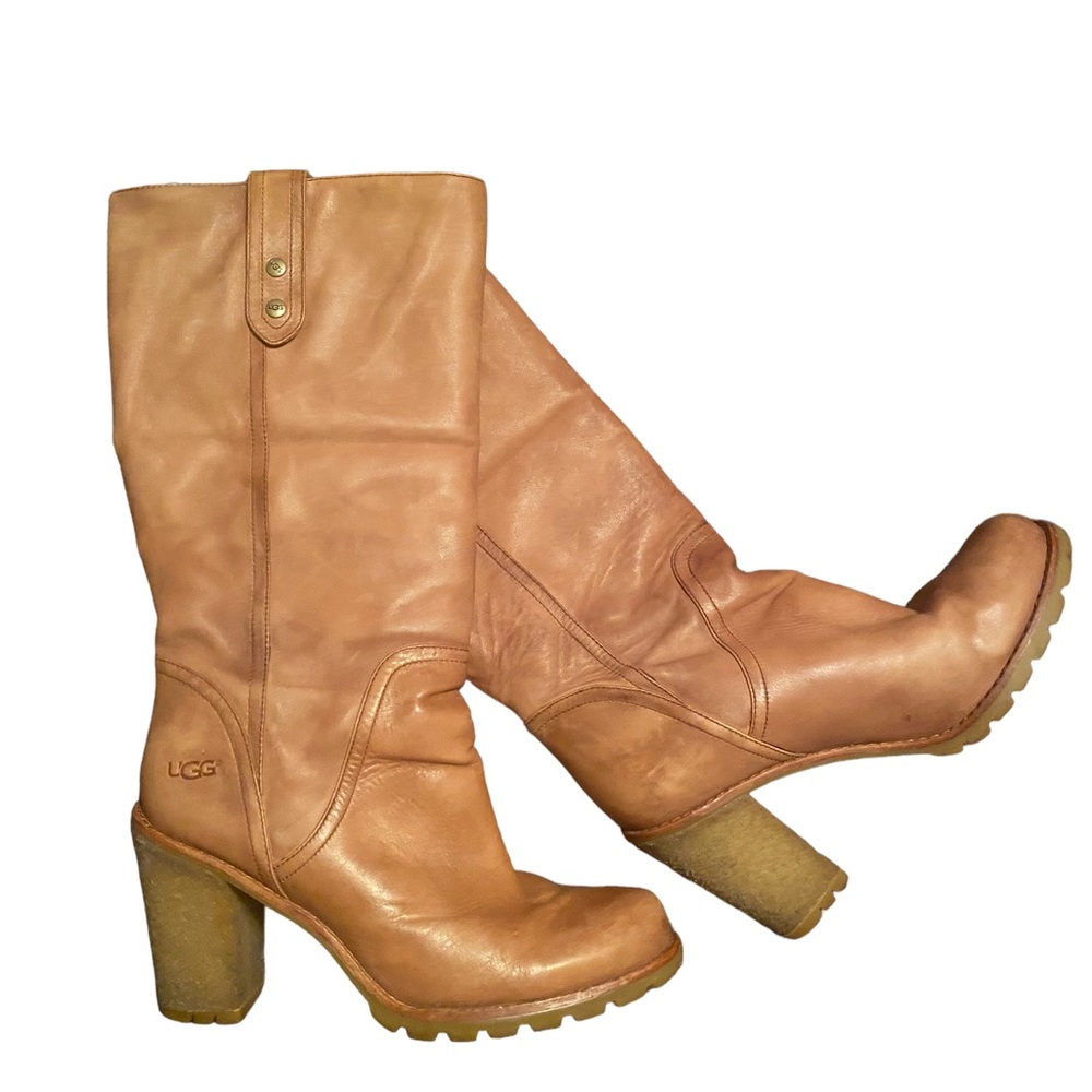 UGG Josie 2 lug sole chunky knee high convertible boots  Size 9